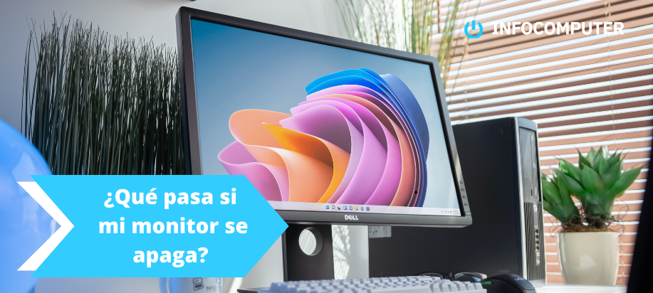 ¿Qué pasa si mi monitor se apaga?